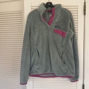 Women’s Patagonia fleece - retool snap t pullover